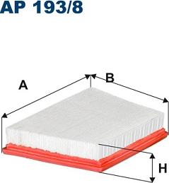 Filtron AP 193/8 — Filtr powietrza