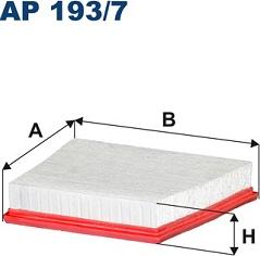 Filtron AP 193/7 - FILTR POWIETRZA