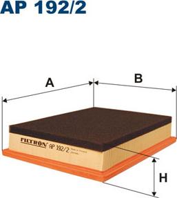 Filtron AP192/2 — Filtr powietrza