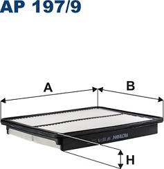 Filtron AP 197/9 — Filtr powietrza