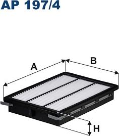 Filtron AP197/4 — Filtr powietrza