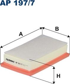 Filtron AP 197/7 — Filtr powietrza