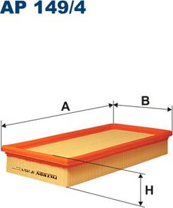 Filtron AP149/4 — Filtr powietrza