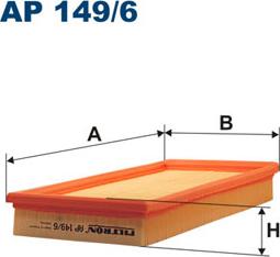 Filtron AP149/6 — Filtr powietrza