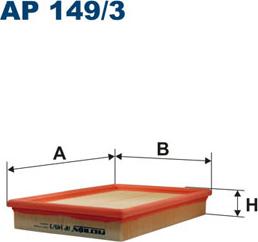Filtron AP149/3 — Filtr powietrza