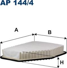 Filtron AP 144/4 - FILTR POWIETRZA