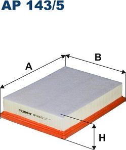 Filtron AP143/5 — Filtr powietrza