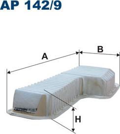 Filtron AP142/9 — Filtr powietrza