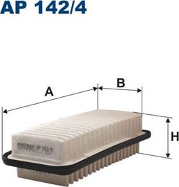 Filtron AP142/4 — Filtr powietrza
