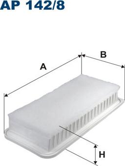 Filtron AP142/8 — Filtr powietrza