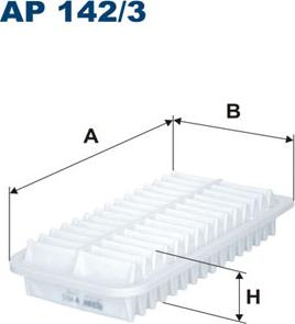 Filtron AP142/3 — Filtr powietrza