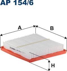 Filtron AP 154/6 — Filtr powietrza
