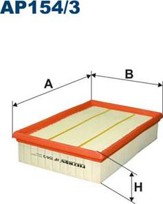 Filtron AP154/3 — Filtr powietrza