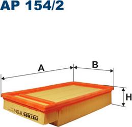 Filtron AP154/2 - FILTR POWIETRZA