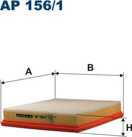 Filtron AP156/1 — Filtr powietrza