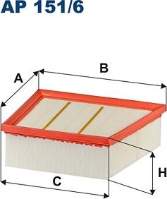 Filtron AP 151/6 — Filtr powietrza