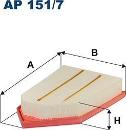 Filtron AP 151/7 - FILTR POWIETRZA