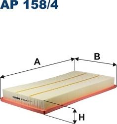 Filtron AP 158/4 - Filtr powietrza