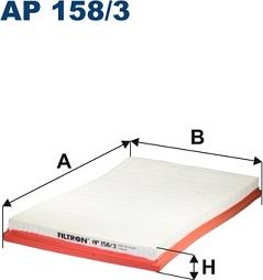 Filtron AP158/3 — Filtr powietrza