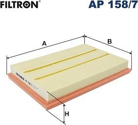 Filtron AP 158/7 - FILTR POW.MERCEDES KLASA V 19-