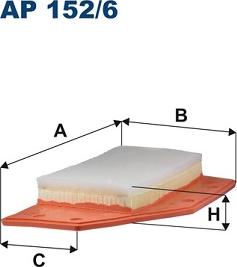 Filtron AP 152/6 — Filtr powietrza