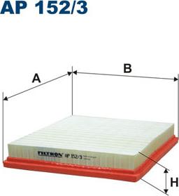 Filtron AP152/3 — Filtr powietrza