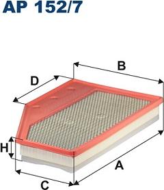 Filtron AP 152/7 — Filtr powietrza