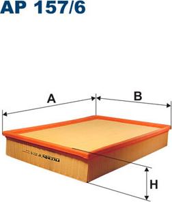 Filtron AP157/6 — Filtr powietrza