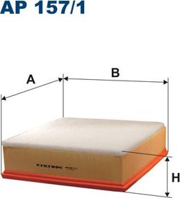 Filtron AP157/1 — Filtr powietrza