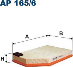 Filtron AP165/6 — Filtr powietrza