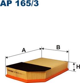 Filtron AP165/3 - FILTR POWIETRZA
