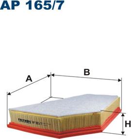 Filtron AP165/7 — Filtr powietrza