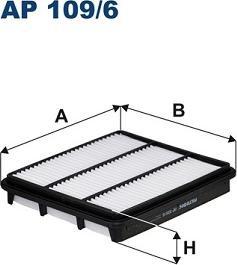 Filtron AP 109/6 - FILTR POWIETRZA
