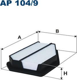 Filtron AP104/9 — Filtr powietrza