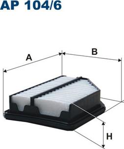 Filtron AP104/6 — Filtr powietrza