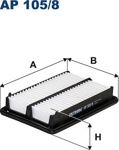 Filtron AP 105/8 — Filtr powietrza