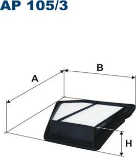 Filtron AP105/3 — Filtr powietrza