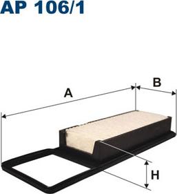 Filtron AP106/1 — Filtr powietrza