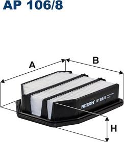 Filtron AP 106/8 — Filtr powietrza