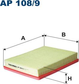 Filtron AP108/9 - FILTR POWIETRZA