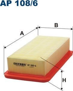 Filtron AP108/6 - FILTR POWIETRZA