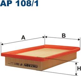 Filtron AP108/1 — Filtr powietrza