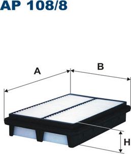 Filtron AP108/8 - FILTR POWIETRZA