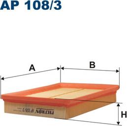 Filtron AP108/3 — Filtr powietrza