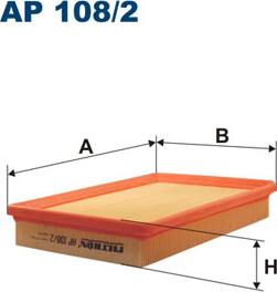 Filtron AP108/2 — Filtr powietrza