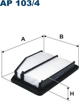 Filtron AP103/4 — Filtr powietrza