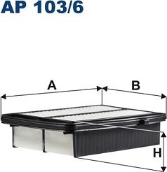 Filtron AP 103/6 — Filtr powietrza