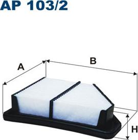 Filtron AP103/2 — Filtr powietrza