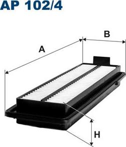 Filtron AP102/4 — Filtr powietrza