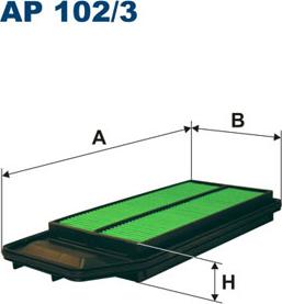 Filtron AP102/3 — Filtr powietrza